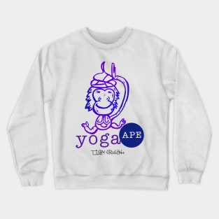 Yoga ape Crewneck Sweatshirt